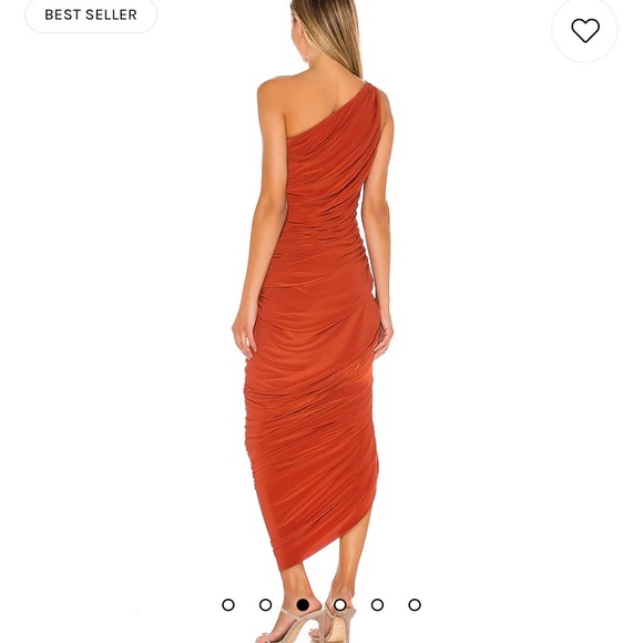 Revolve Norma Kamali Diana Gown Cinnamon - Picture 3 of 4